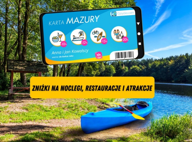 KUP KARTĘ MAZURY 